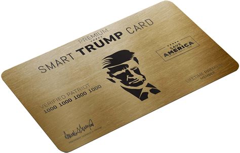 smart trump cards|official trump card design.